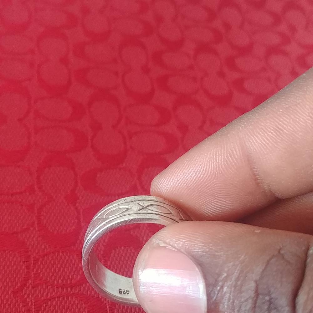 #SOLD#Biblical Faith Ring (925 Silver) - Picture 3 of 8